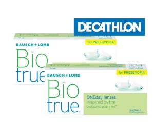 2 x Biotrue® ONEday for Presbyopia 30 szt. + voucher Decathlon GRATIS