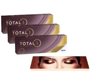 3 x DAILIES Total1 - 3 x 30 szt. + paletka Eveline Angel Dream - GRATIS