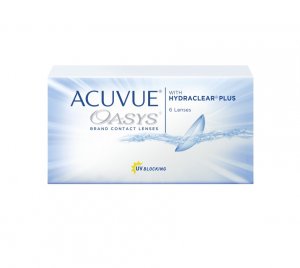 ACUVUE® OASYS 6 szt. Soczewki dwutygodniowe WSZYSTKIE MOCE