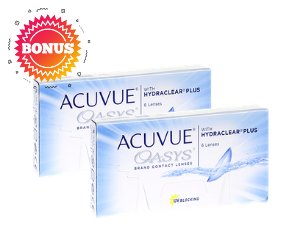 2 x Acuvue® Oasys - 6 soczewek + prezent do wyboru