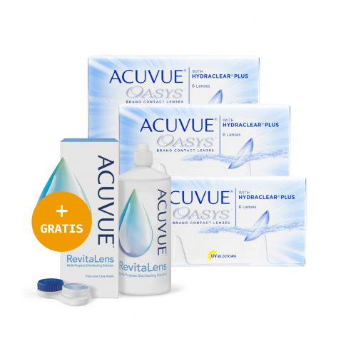 Acuvue Oasys i Acuvue RevitaLens