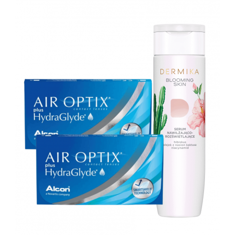 Air Optix Plus HydraGlyde i Dermika