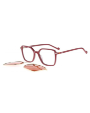 EYE M Latina Rosso HS5107 C4 54, z nakładką przeciwsłoneczną