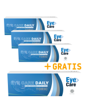 3 x Eye Care Daily Toric 30 sztuk + 1 opakowanie GRATIS