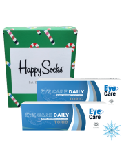 2 x Eye Care Daily Toric (2 x 30 szt.) + Happy Socks GRATIS [Zestaw Zimowy]