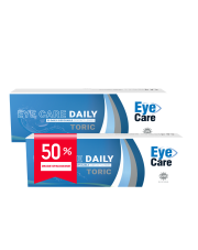 2 x Eye Care Daily Toric - RABAT 50% na drugie opakowanie
