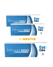 2 x Eye Care Daily 30 sztuk + 1 opakowanie GRATIS