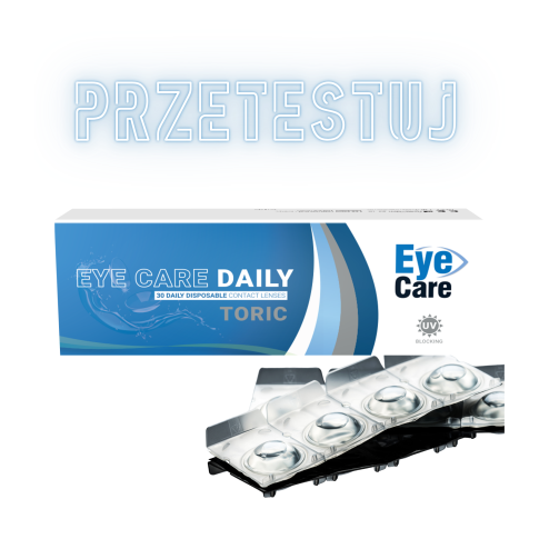 Toryczne soczewki próbne Eye Care Daily