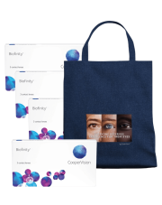 4 x Biofinity + torba GRATIS