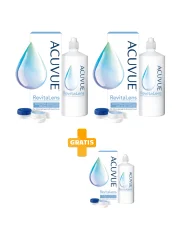 2 x ACUVUE™ RevitaLens 360 ml + GRATIS płyn 60 ml