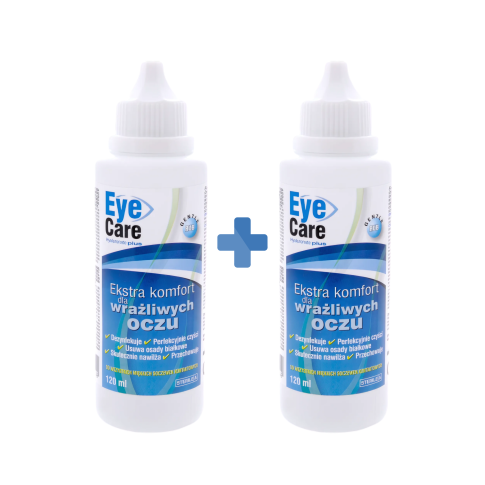 Mały płyn do soczewek Eye Care 120 ml