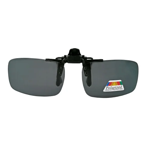 Nakladka przeciwsloneczna na okulary polaryzacyjna z etui szara M 2000000733500