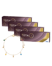 4 x DAILIES TOTAL1® 30 szt. bransoletka YES GRATIS