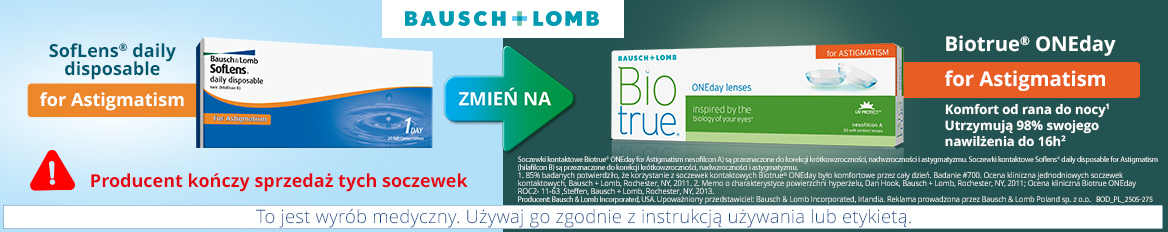 Zamień SofLens na Biutrue One Day