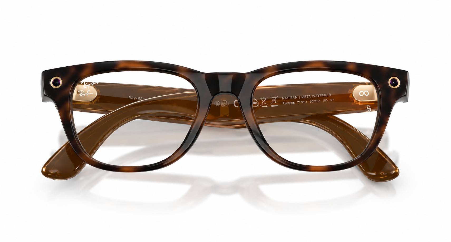 Ray-Ban Meta RW7001 8528 Shiny Havana – inteligentne okulary z AI