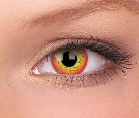 Darth Maul kolorowe soczewki Crazy Lens