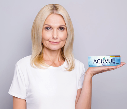 ACUVUE OASYS MAX — grafika