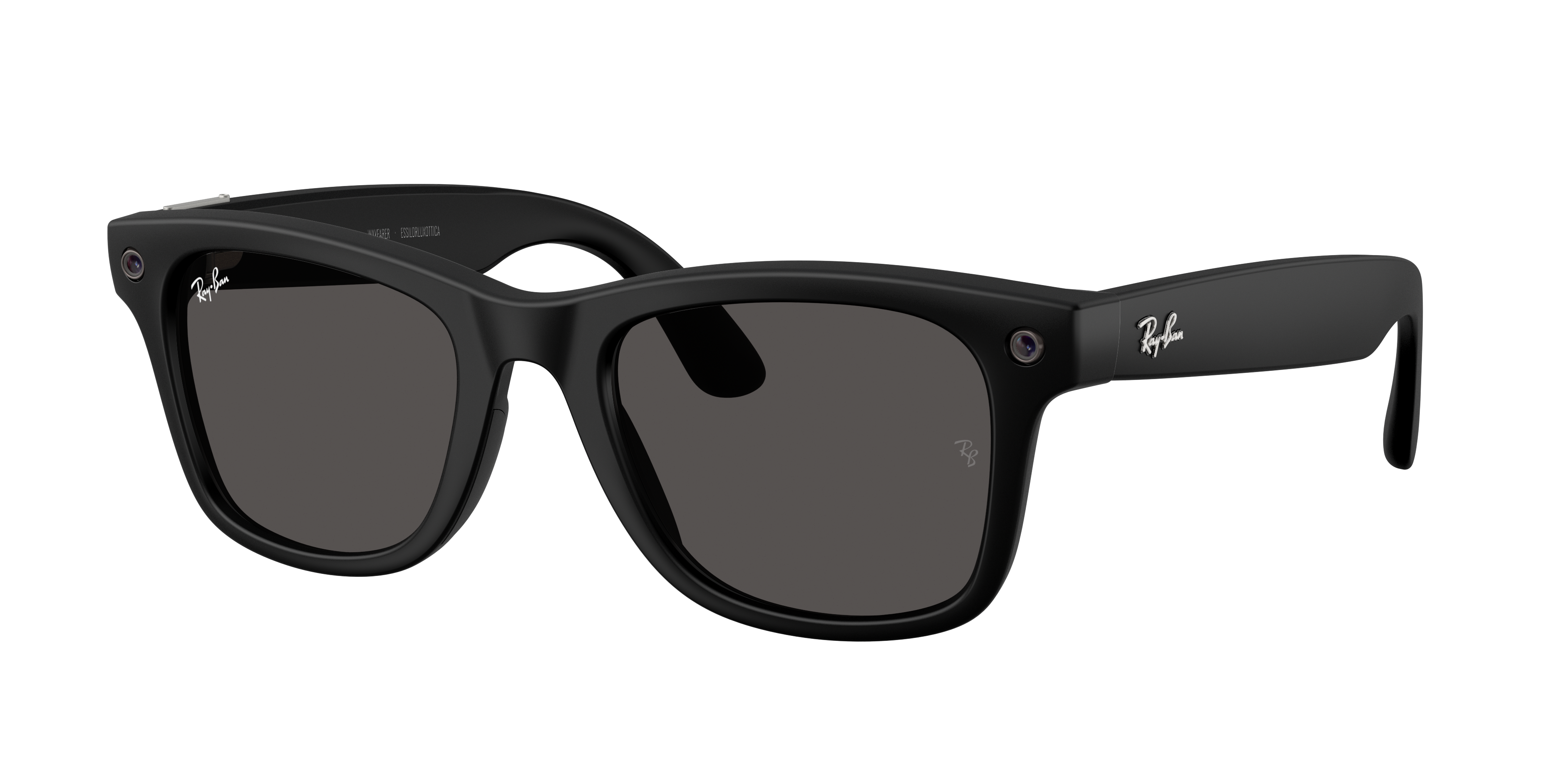 Ray-Ban Meta RW4011 601S87 - matowa czarna oprawka i szare soczewki