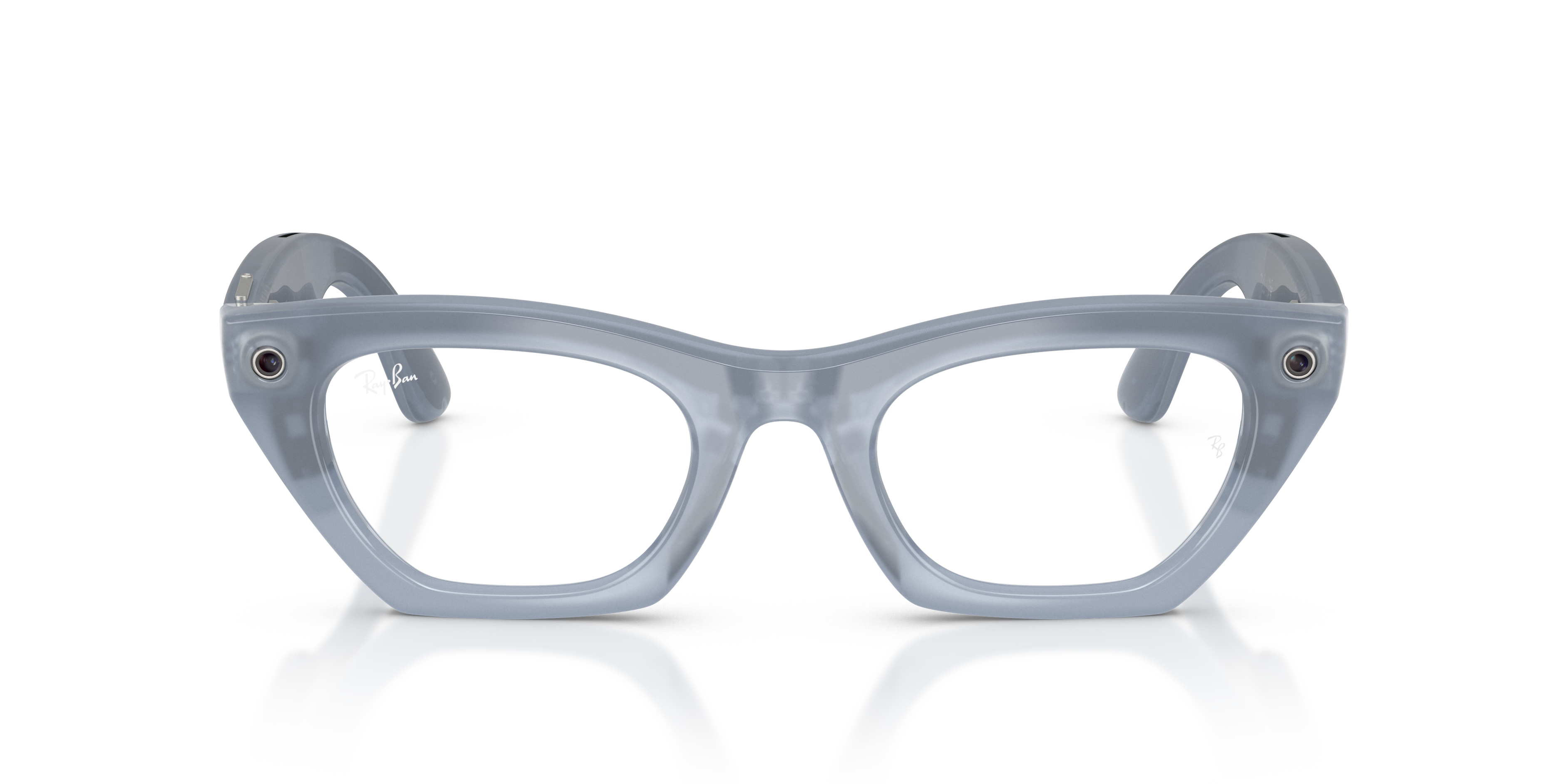 Ray-Ban Meta RW4015 691410 z przejrzystymi soczewkami Transitions Clear Copper