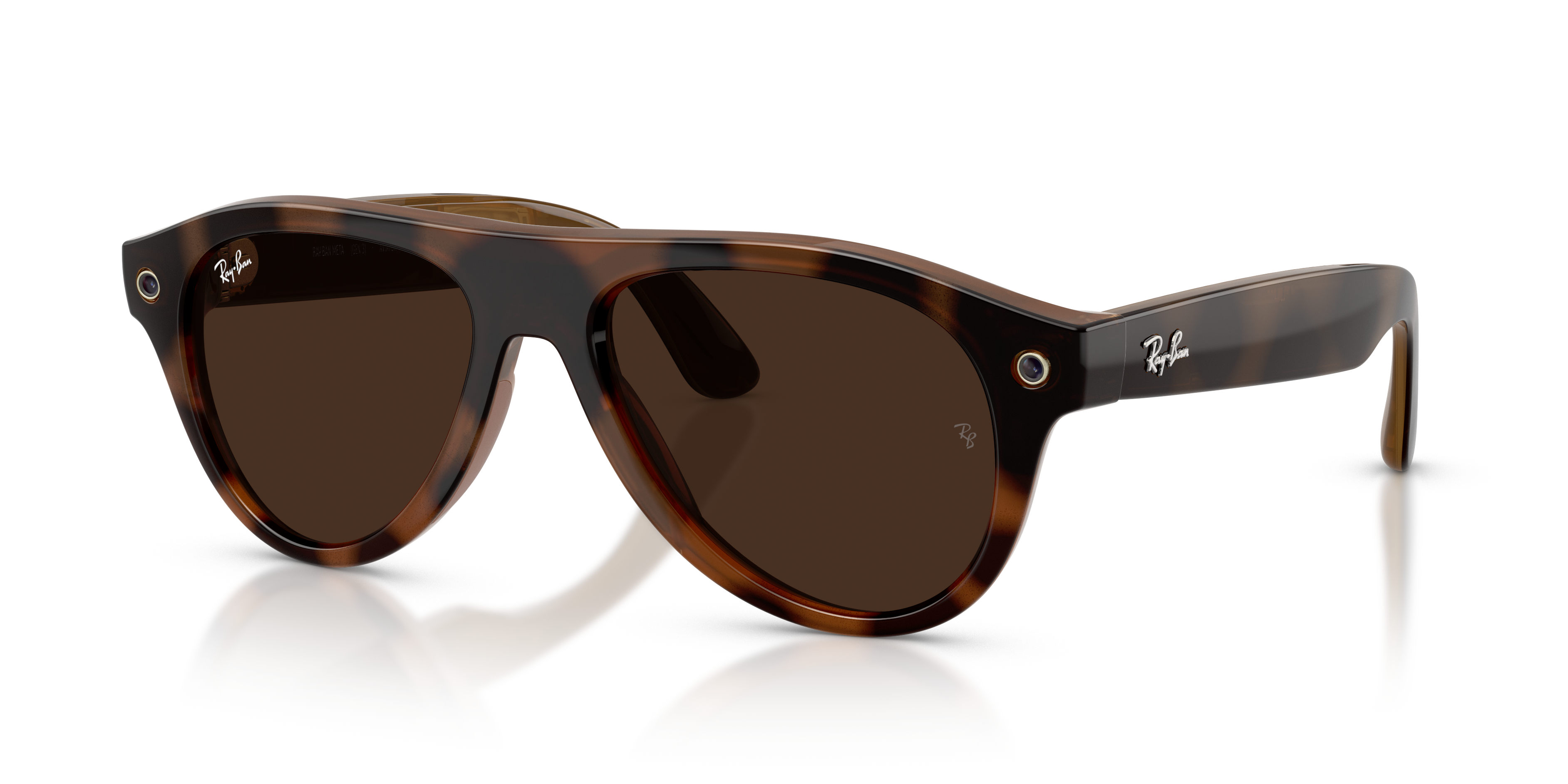Ray-Ban Meta RW4016 6905M4 – jasne soczewki fotochromowe Transitions w oprawce Havana