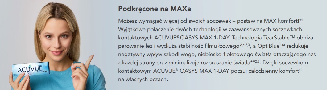 Soczewki Acuvue Max