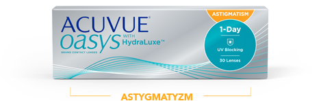 ACUVUE OASYS® 1-DAY FOR ASTIGMATISM
